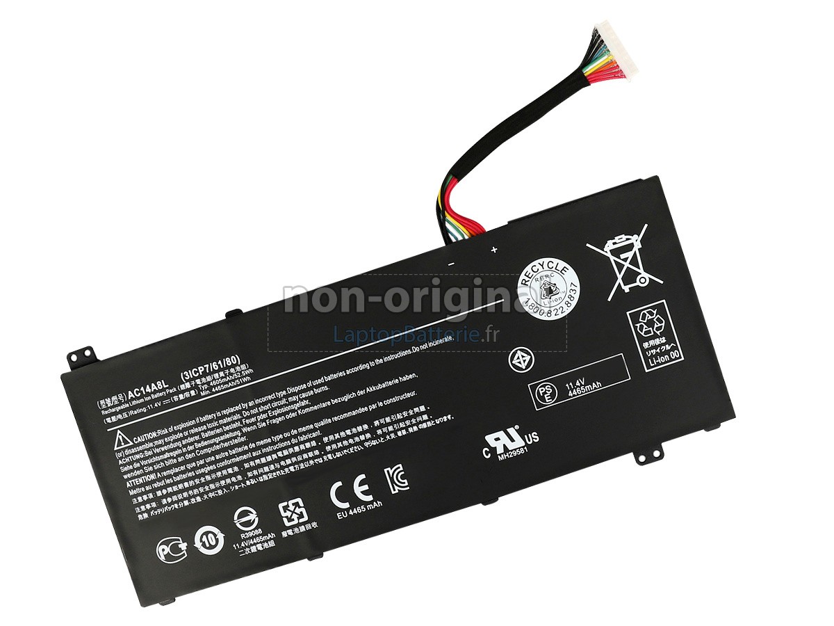 Batterie pour Acer Aspire V NITRO VN7-571G-59KS laptop