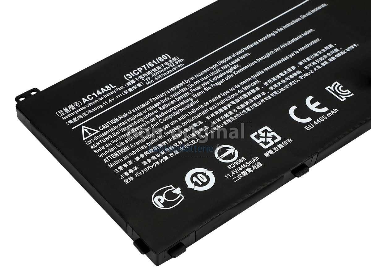 Batterie pour Acer Aspire VN7-591G-74SK laptop