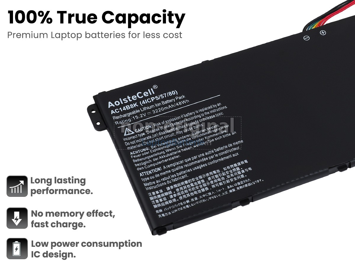 Batterie pour Acer SPIN 5 SP515-51N
