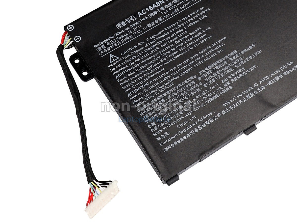 Batterie pour Acer Aspire NITRO VN7-593G-77GB laptop