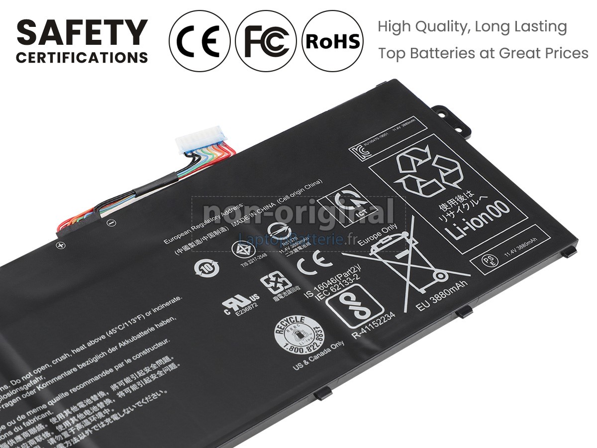 Batterie pour Acer Chromebook R721T