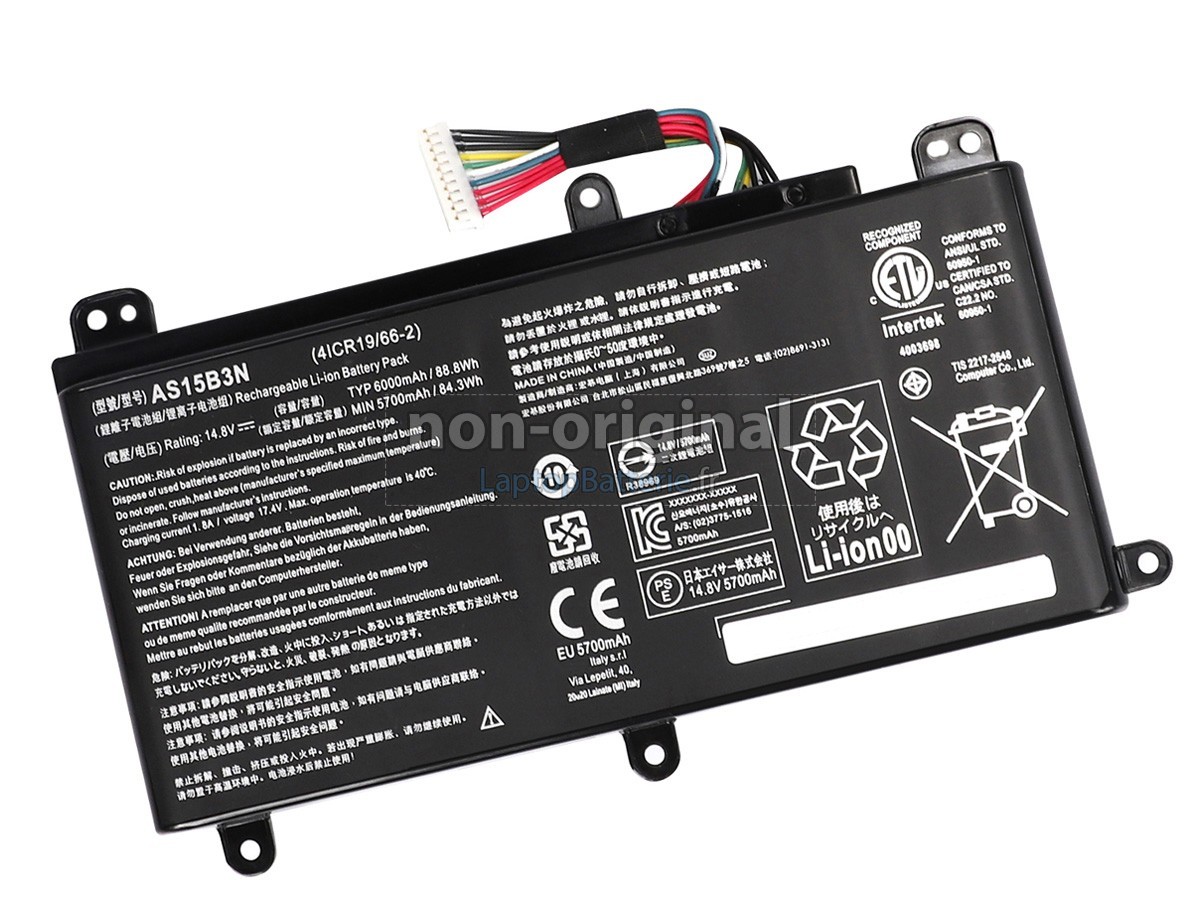 Batterie pour Acer Predator 17 G9-793-731R laptop