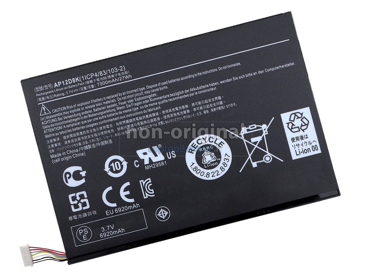 Batterie pour Acer Iconia A3-A11