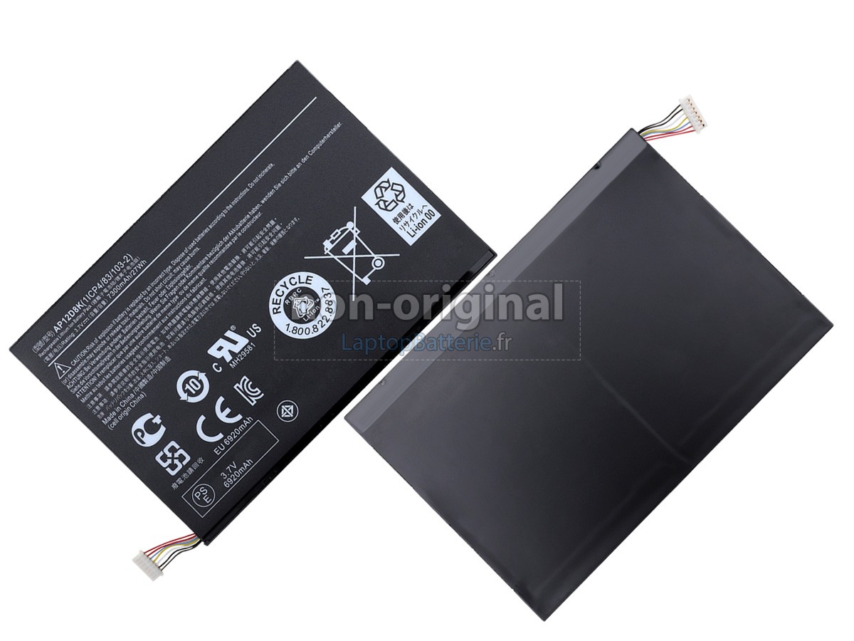 Batterie pour Acer Iconia A3-A10-L879