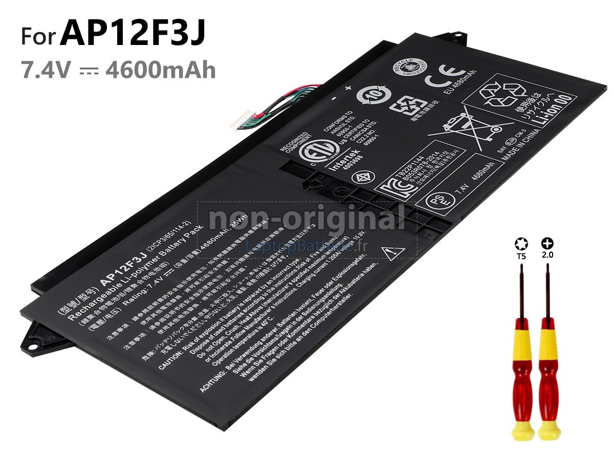 Batterie pour Acer Aspire S7-391-73514G25AWS