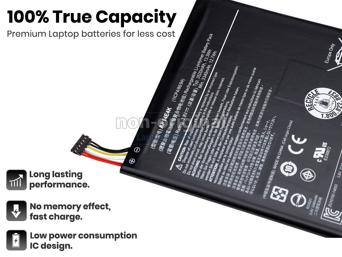 Batterie pour Acer Iconia One 7 B1-750-103A