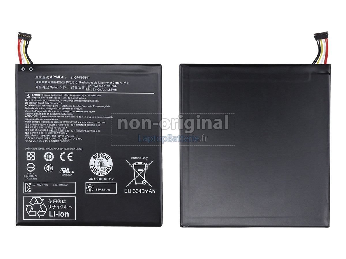 Batterie pour Acer Iconia One 7 B1-750-103A