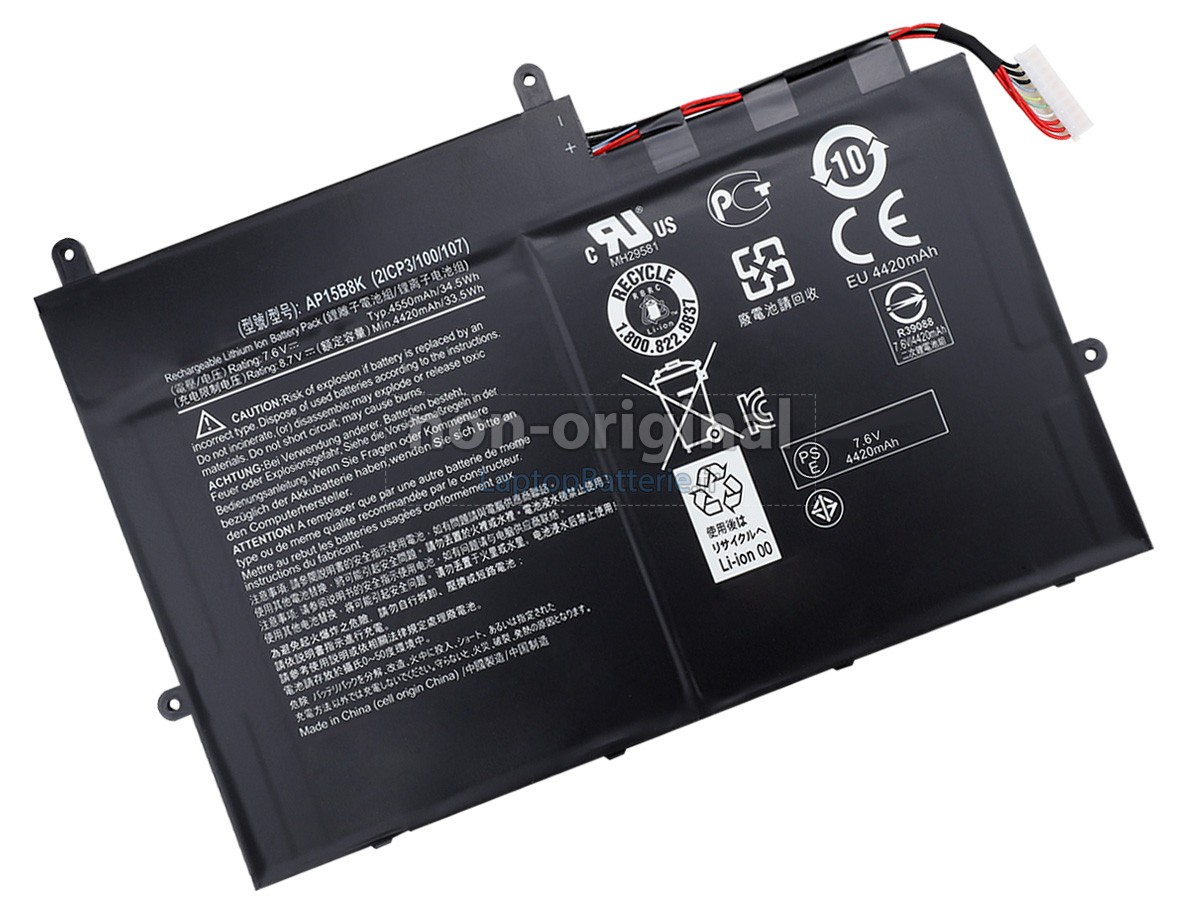Batterie pour Acer SWITCH 12S SW7-272-M8U3