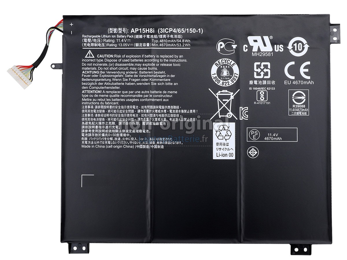 Batterie pour Acer SWIFT 1 SF114-31-C25Y