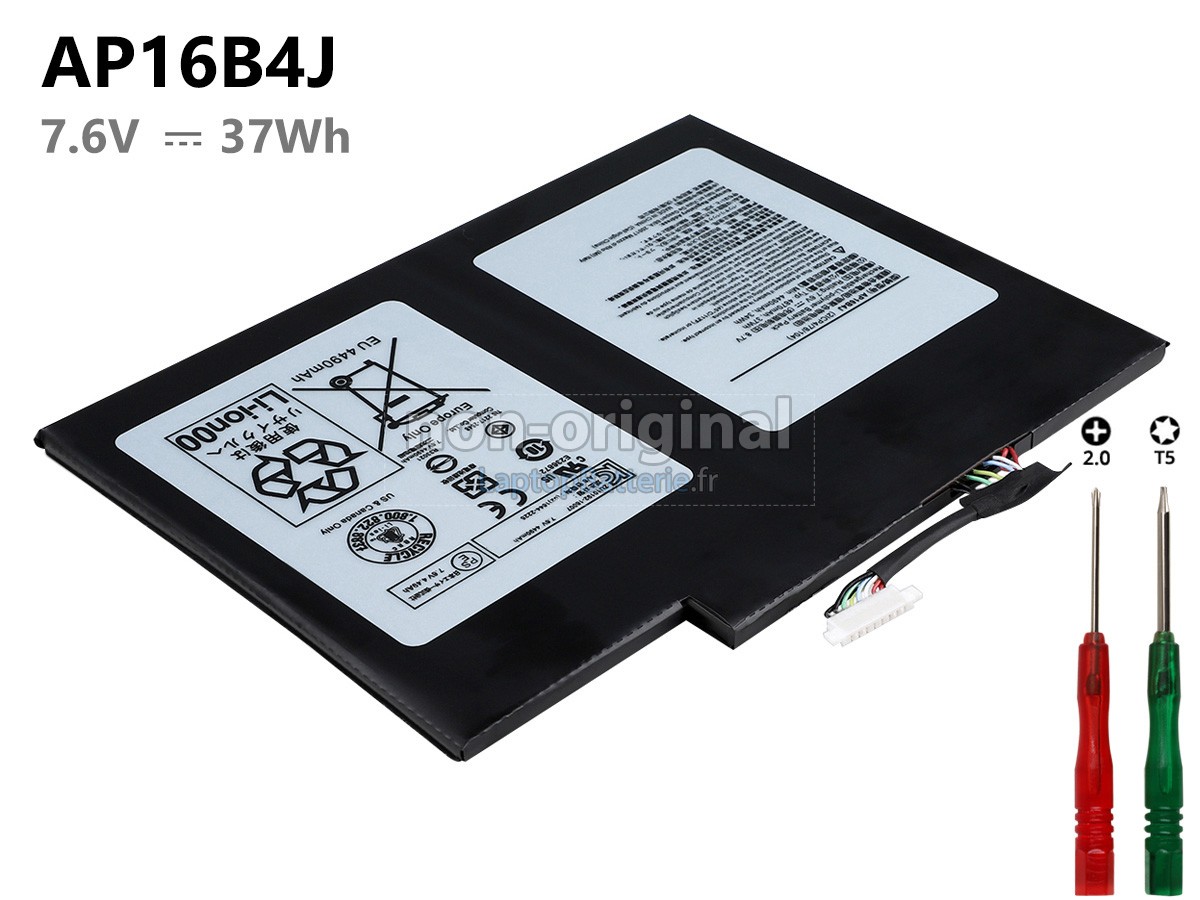 Replacement Battery For Acer Aspire Switch Alpha 12 SA5-271-70EQ, SA5-271-71NX