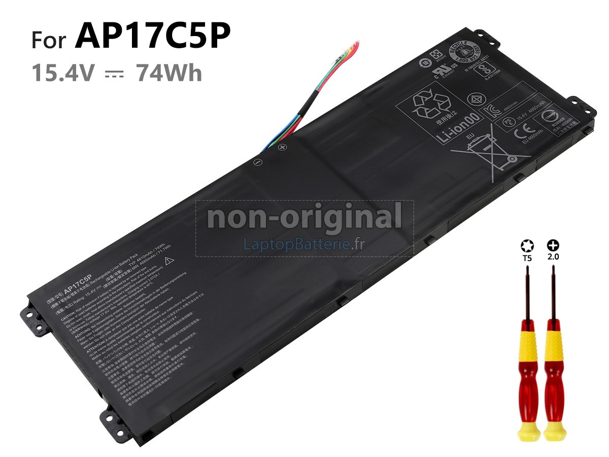 Batterie pour Acer Predator HELIOS 500 PH517-51-79TX