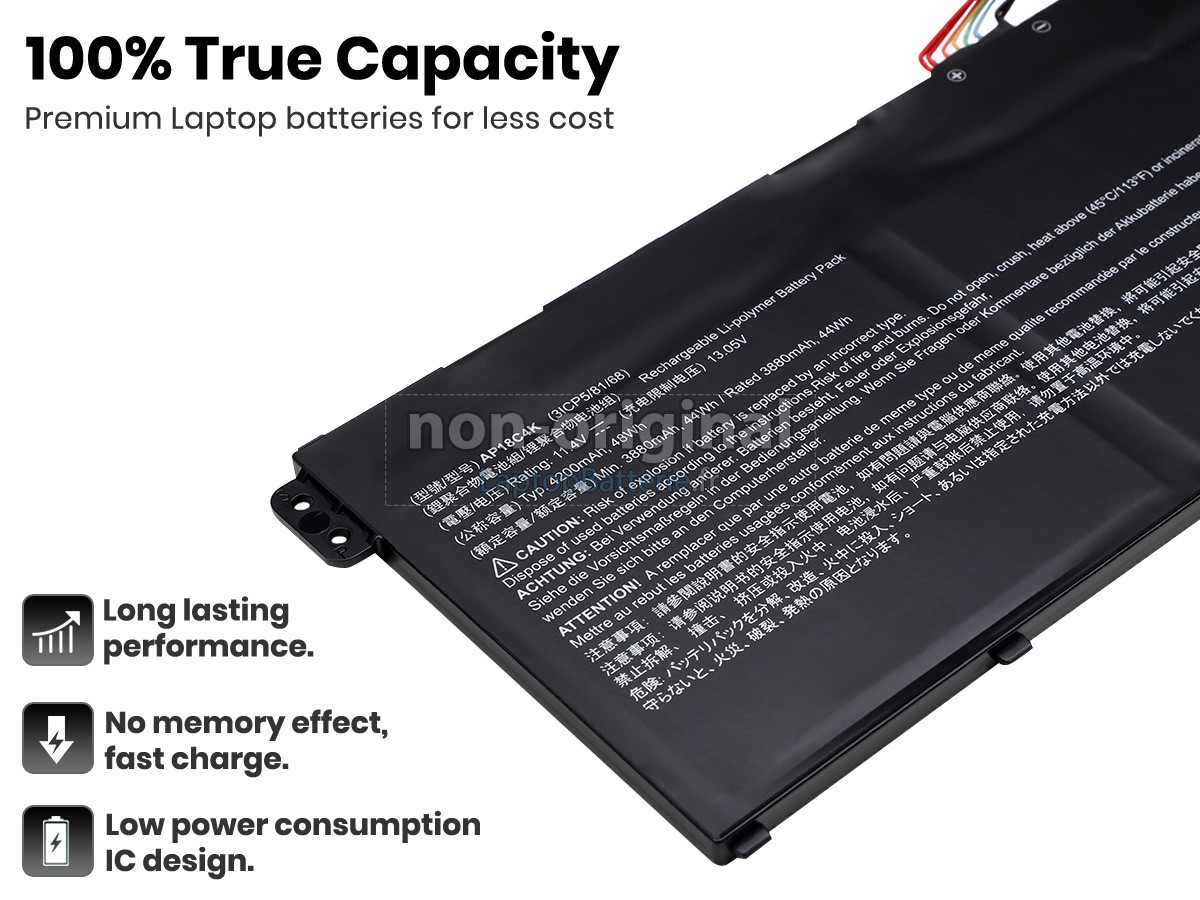 Batterie pour Acer Aspire 3 A315-54K-37T0