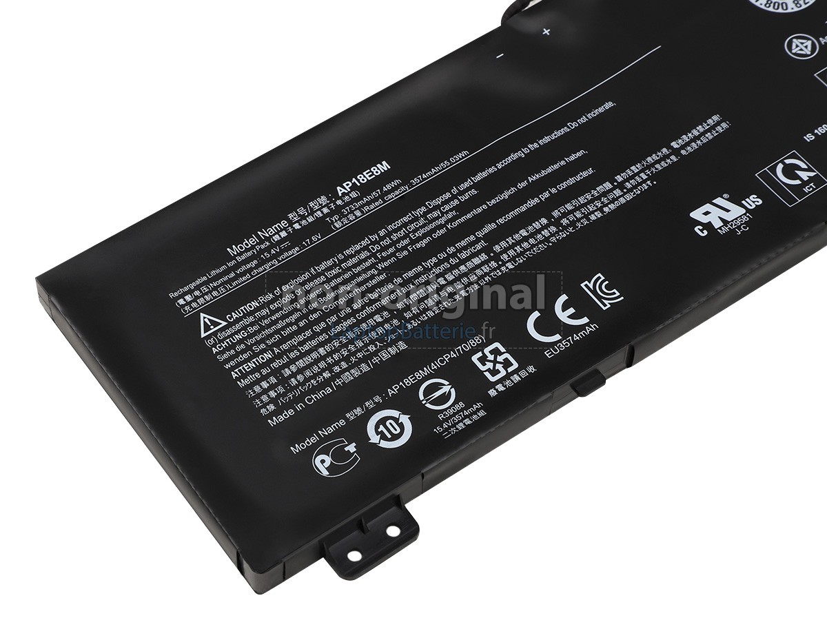 Batterie pour Acer NITRO 5 AN515-54-58YC