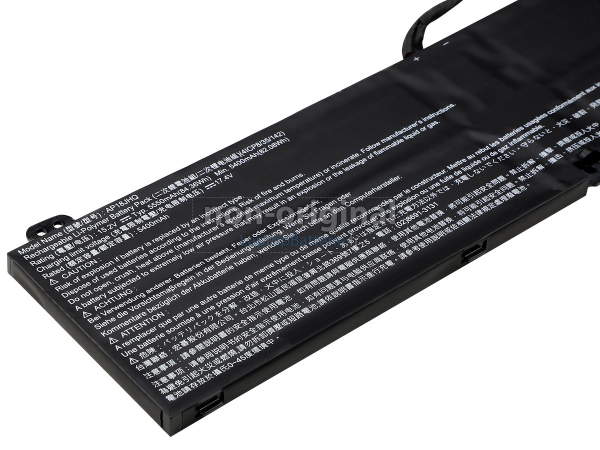Batterie pour Acer Predator TRITON 500 PT515-51-78TS