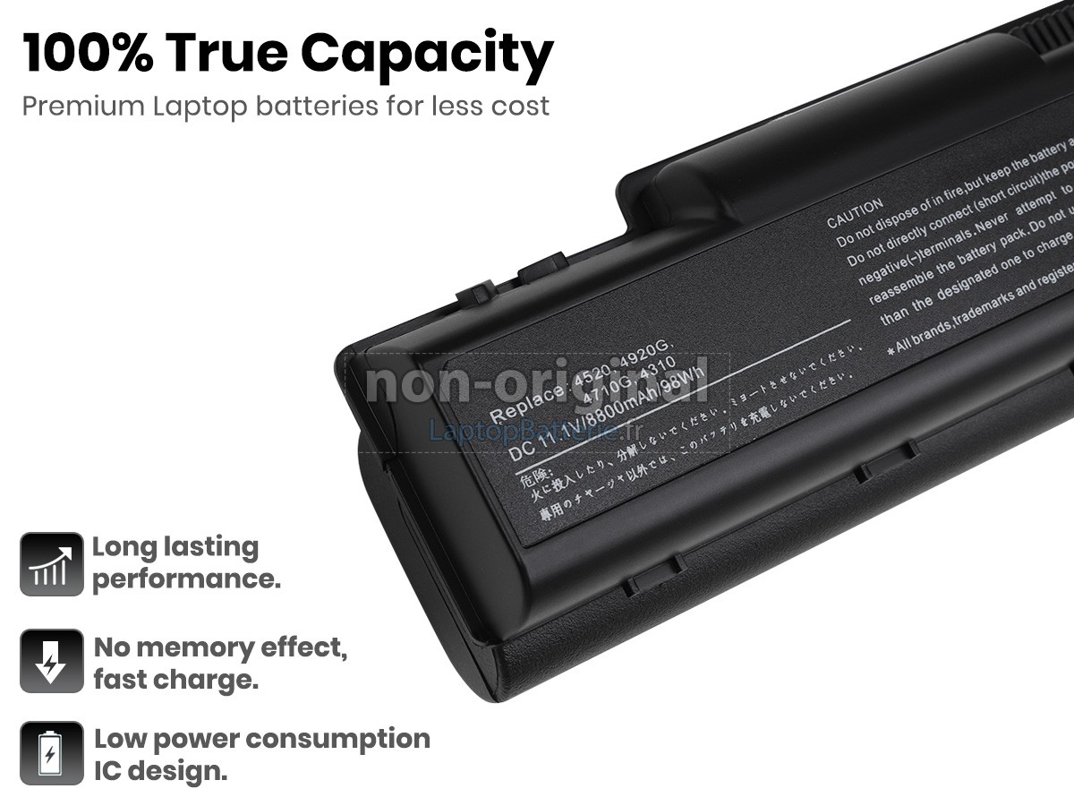 Batterie pour Acer AS07A32