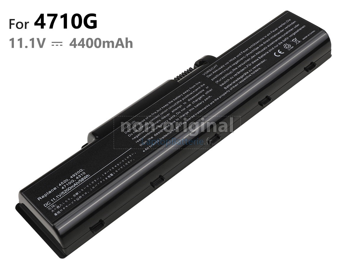 Batterie pour Acer Aspire 4710G