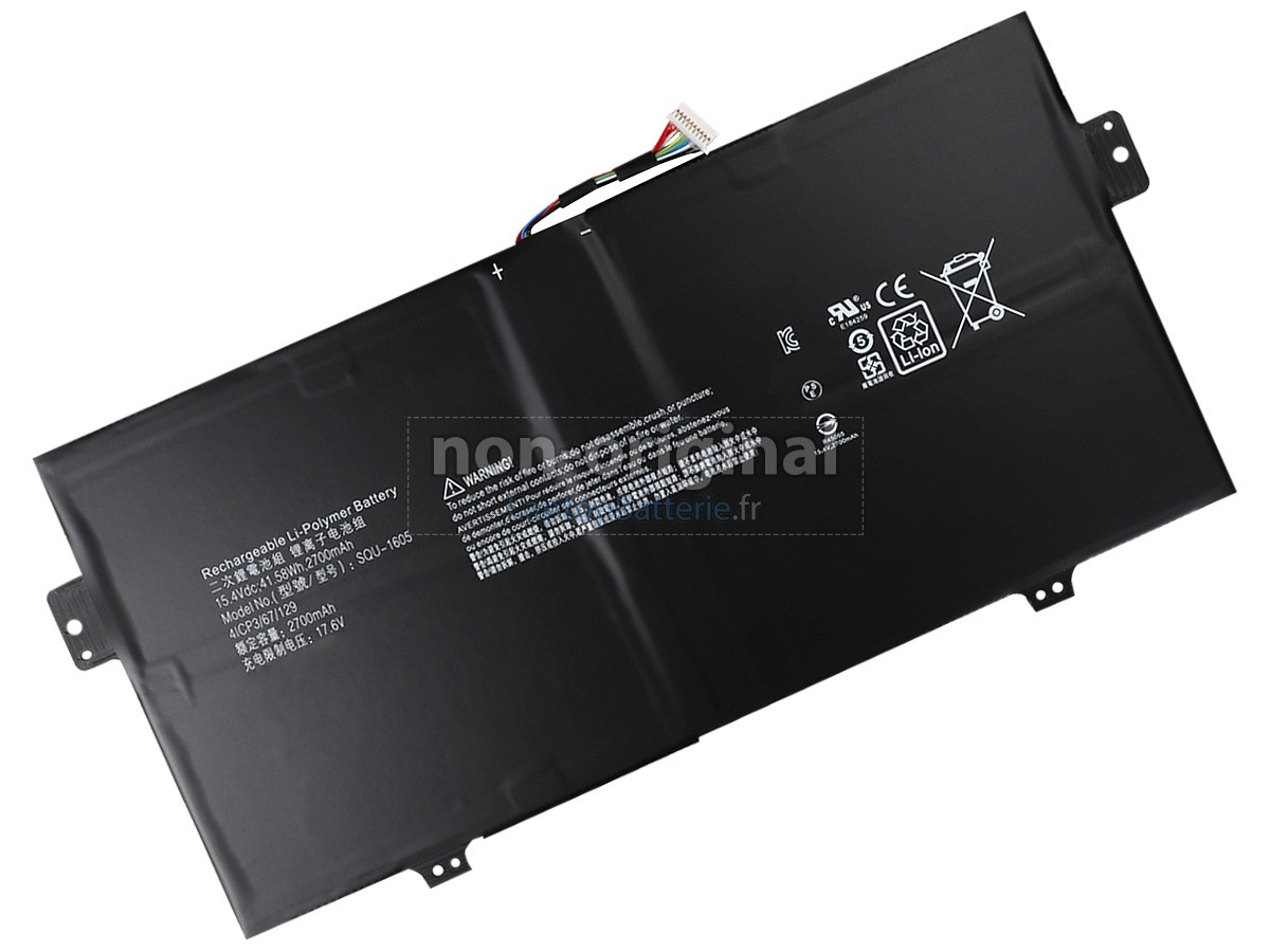 Batterie pour Acer SQU-1605