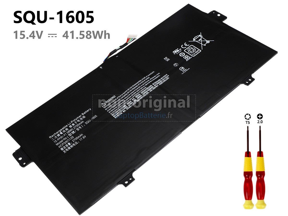 Batterie pour Acer SQU-1605