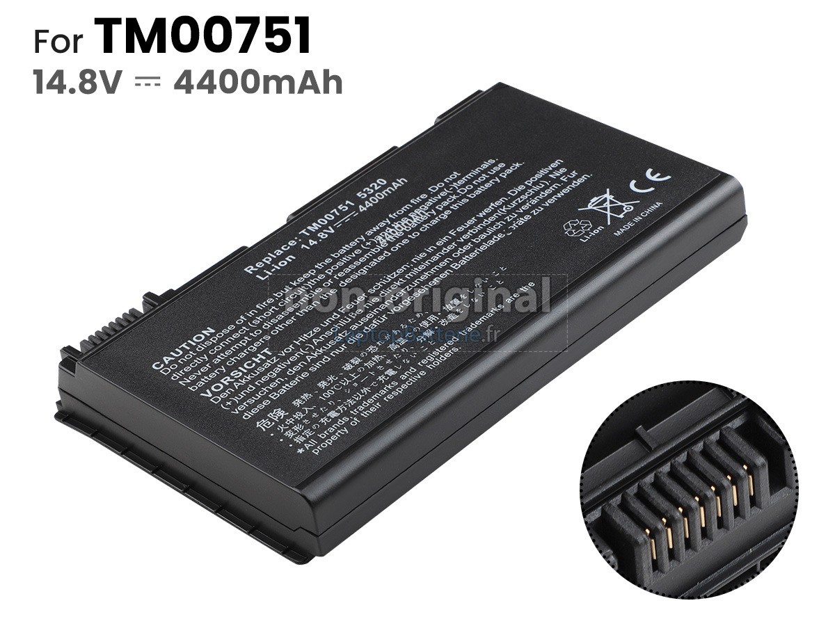 Batterie pour Acer BT.00607.008