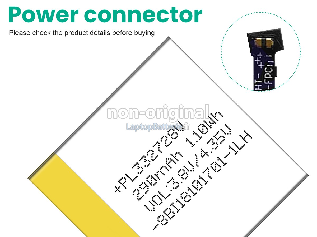 Batterie pour Amazfit PL332728V