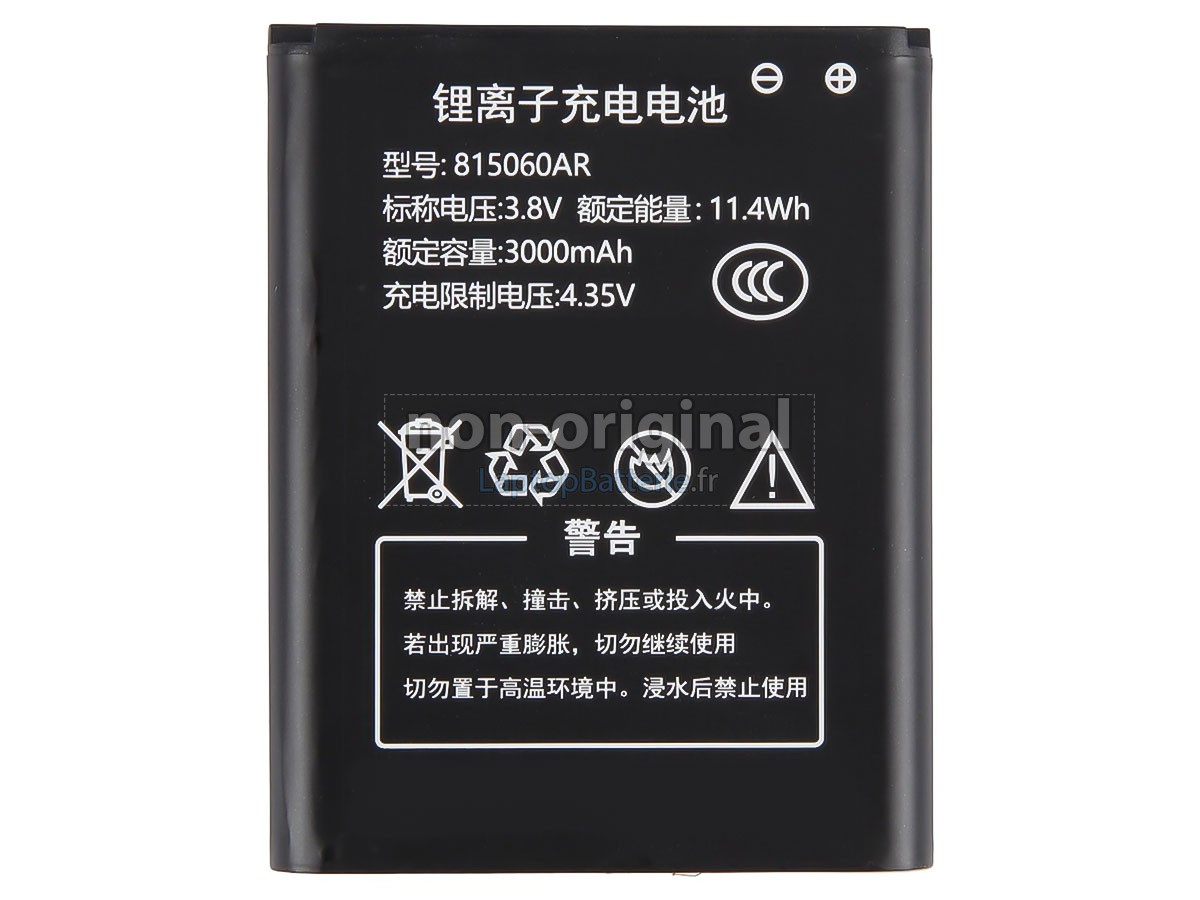 Batterie pour AolsteCell 815060