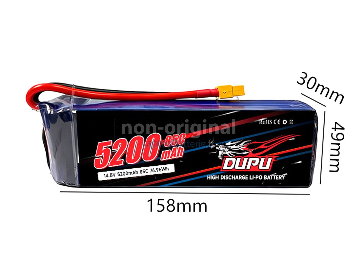 Batterie pour AolsteCell 14.8V 5200MAH 85C XT60