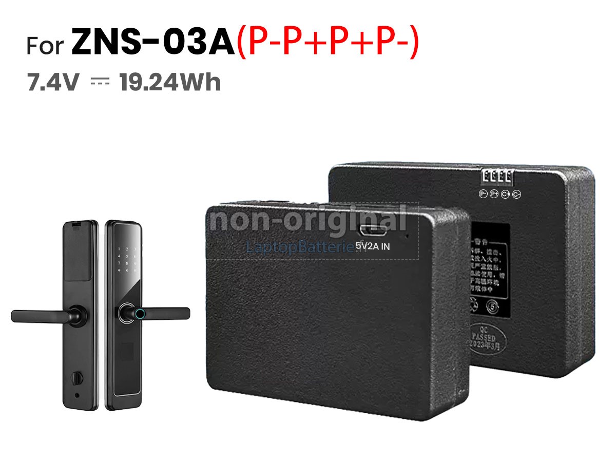 Batterie pour AolsteCell ZNS-03A