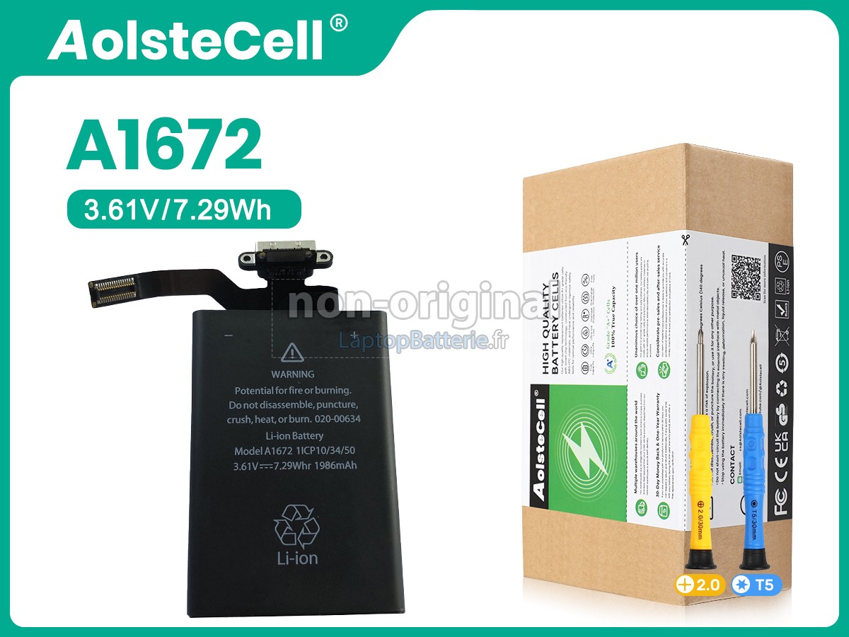 Batterie pour Apple A1672