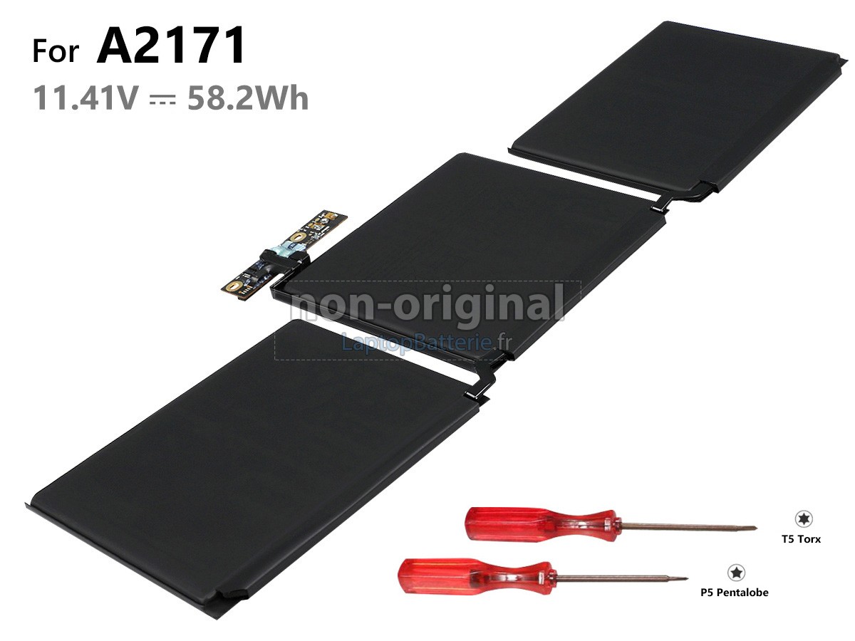 Batterie pour Apple MacBook Air 13 A1466 pour Apple portable 45Wh -  BatteryEmpire