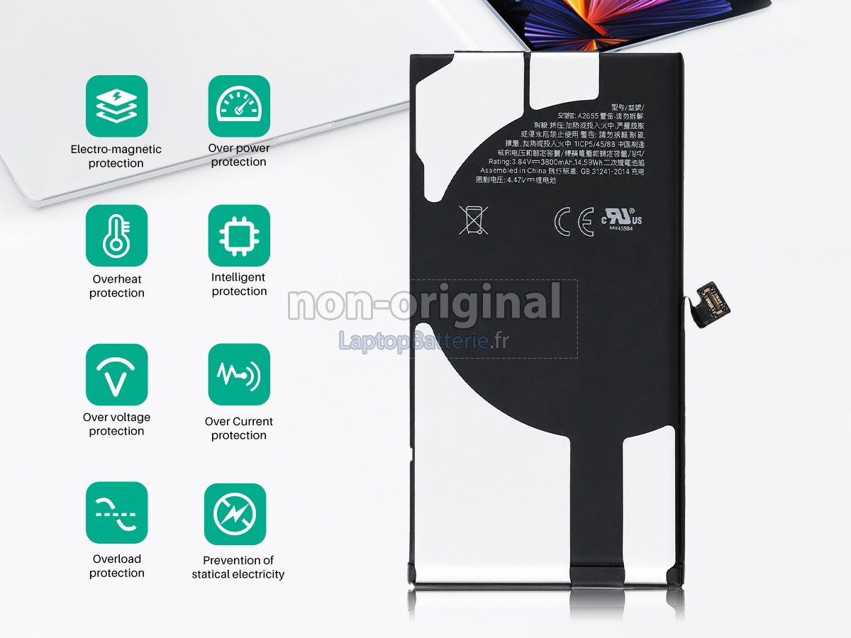 Batterie pour Apple MLNY3RU/A