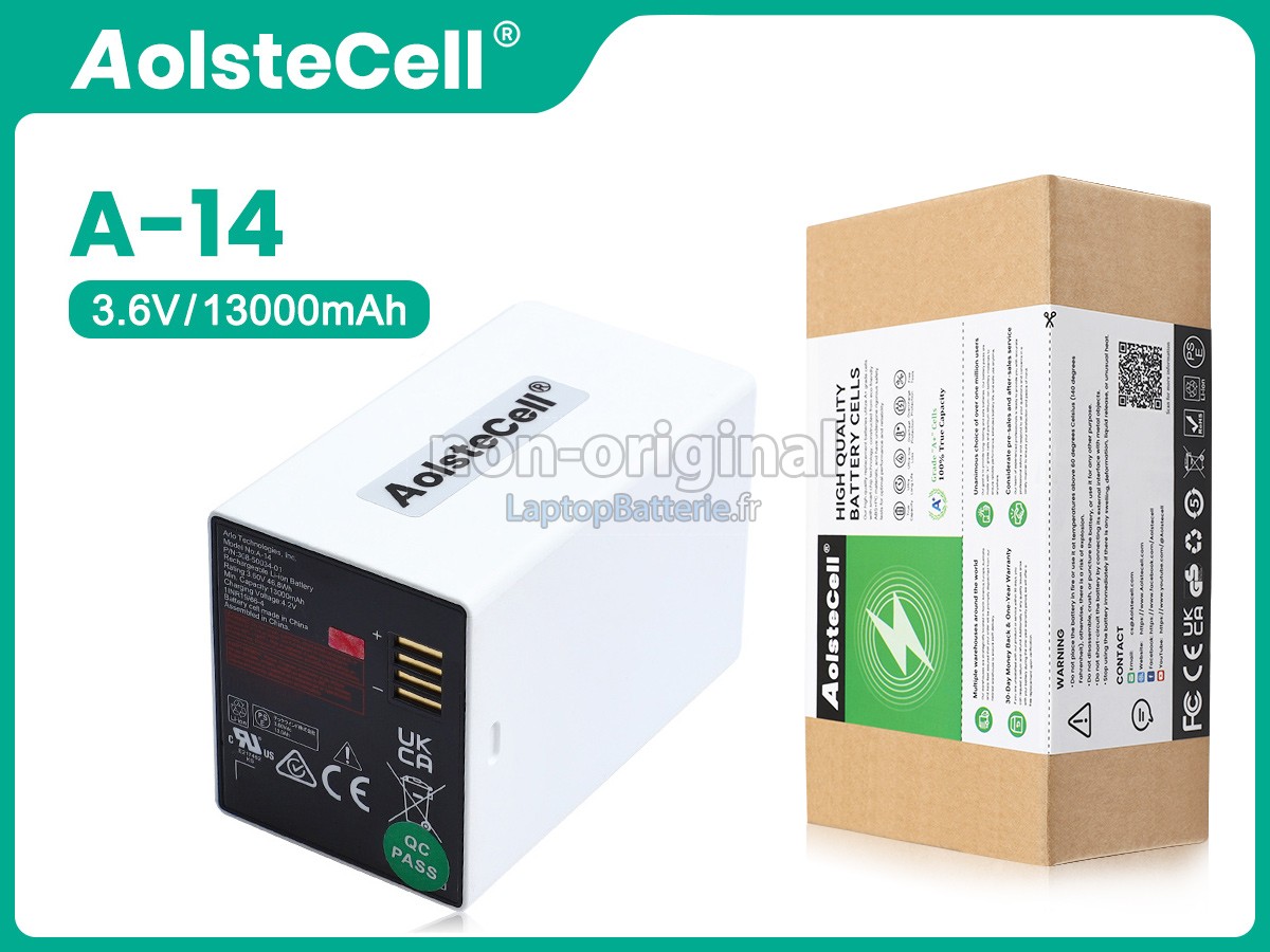 Batterie pour Arlo A-7A