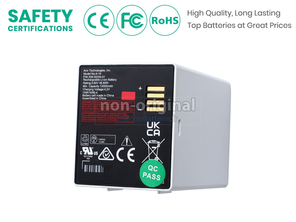 Batterie pour Arlo A-7A