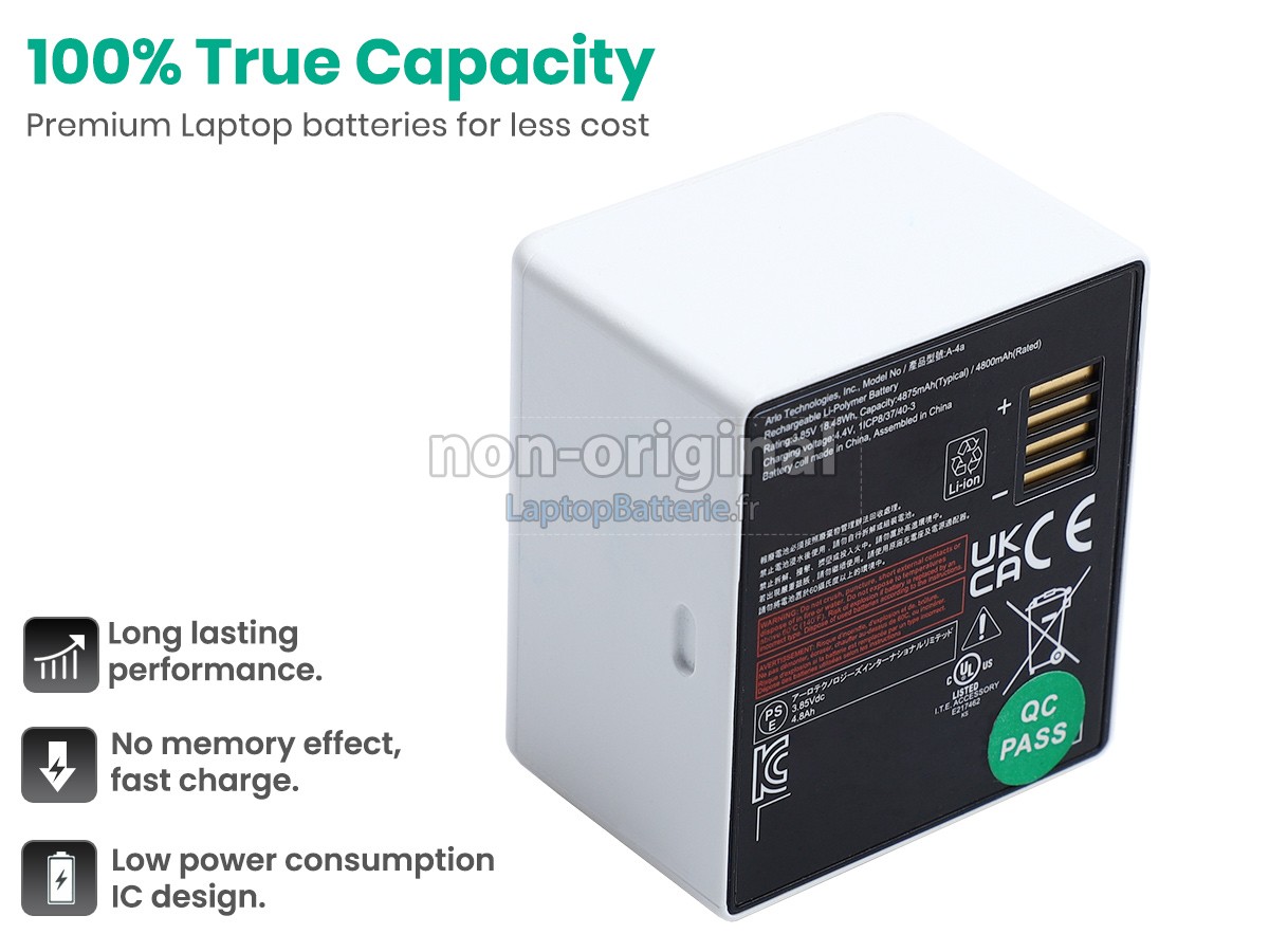 Batterie pour Arlo A-4A