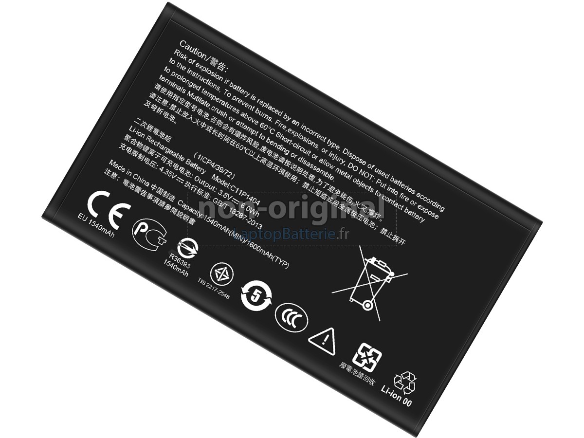 Batterie pour Asus C11P1404