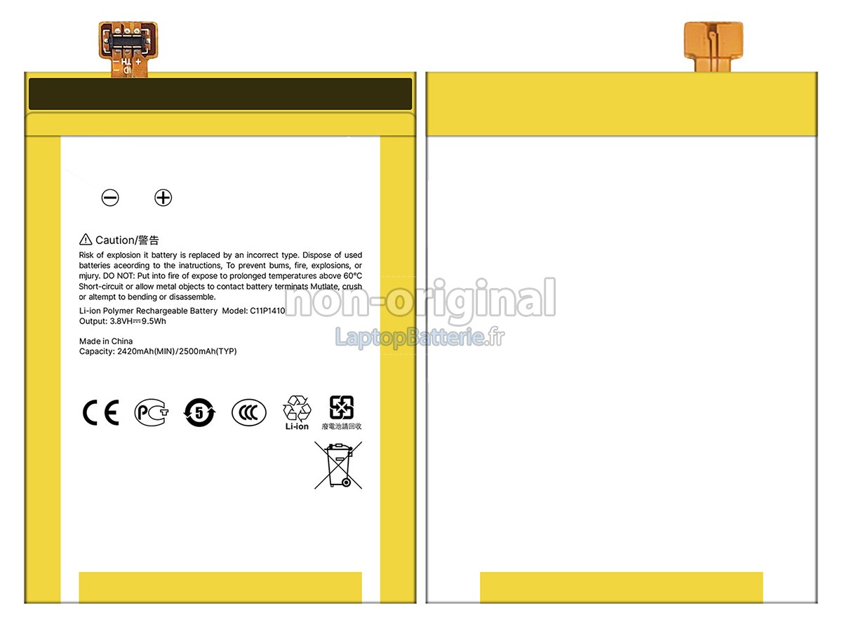 Batterie pour Asus C11P1410