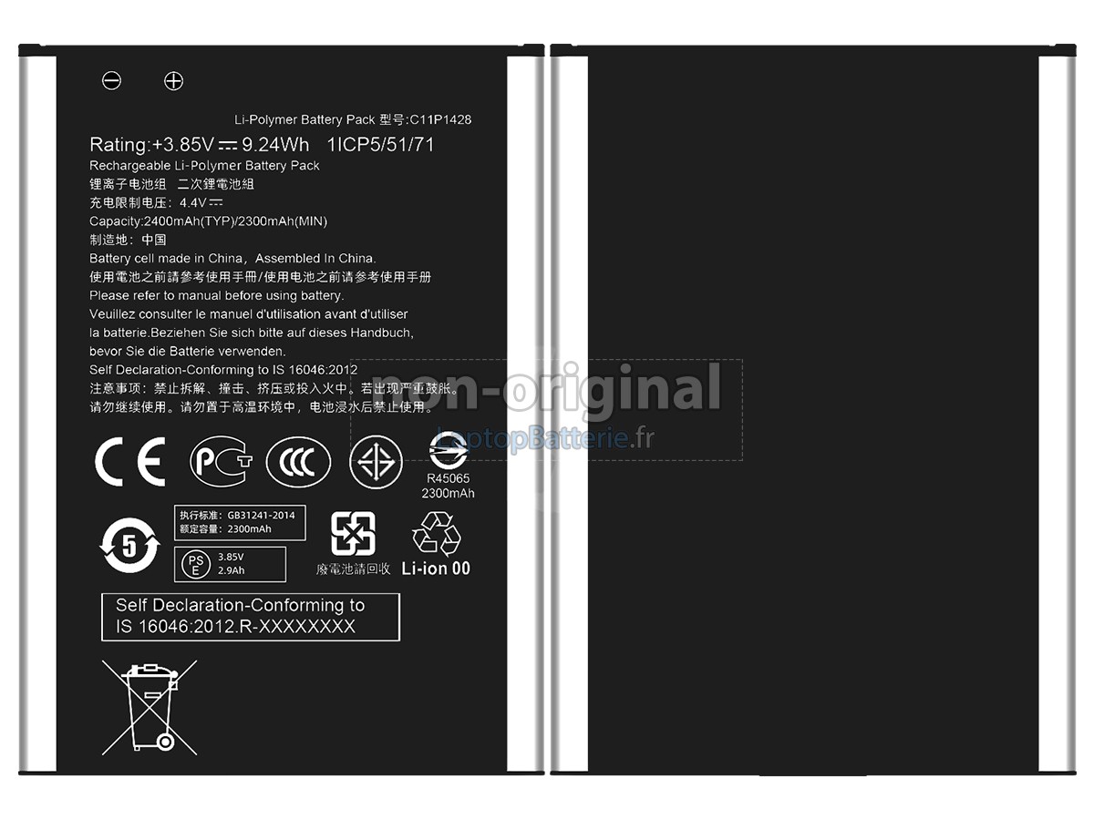 Batterie pour Asus C11P1428
