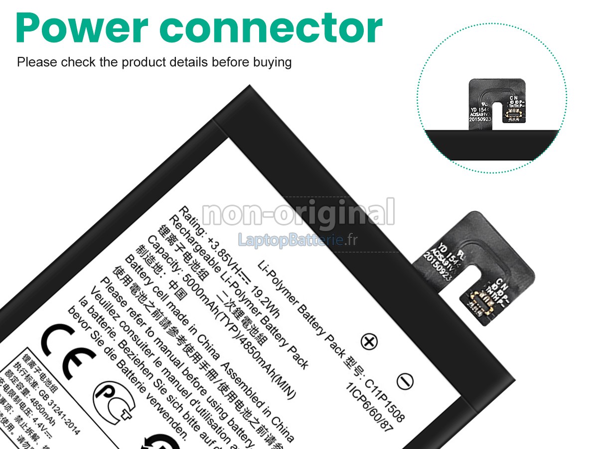 Batterie pour Asus C11P1508