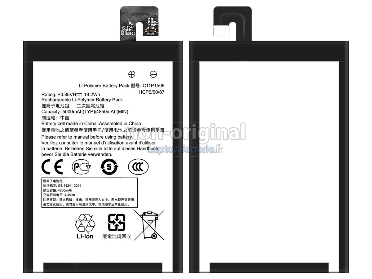 Batterie pour Asus C11P1508