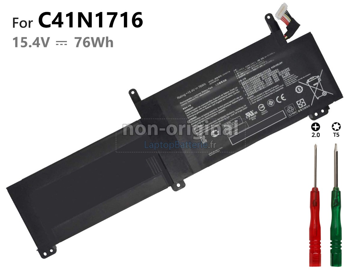 Pile CMOS BIOS Pour Ordinateur Portable Asus G73JW - Neuf, Garantie 1 An, Remplacement Facile