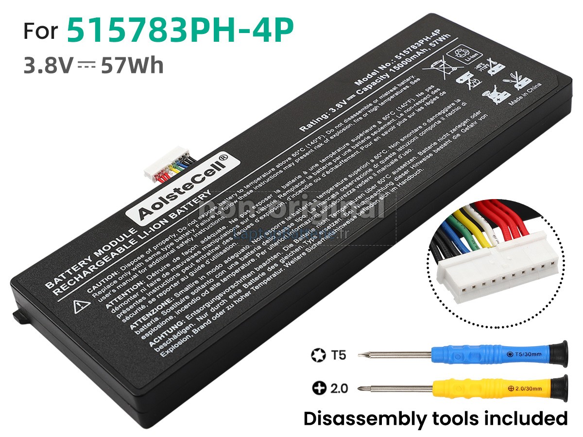 Batterie pour AUTEL MAXICOM MK908