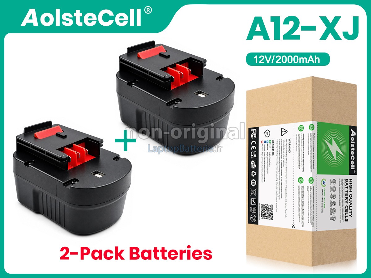 Batterie pour Black Decker A12