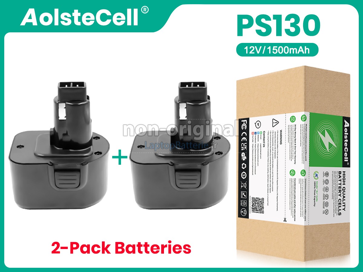 Batterie pour Black Decker 12V-PS130