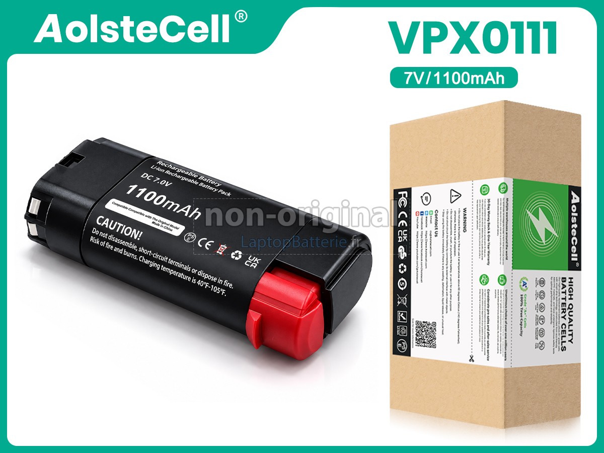 Batterie pour Black Decker VPX2102