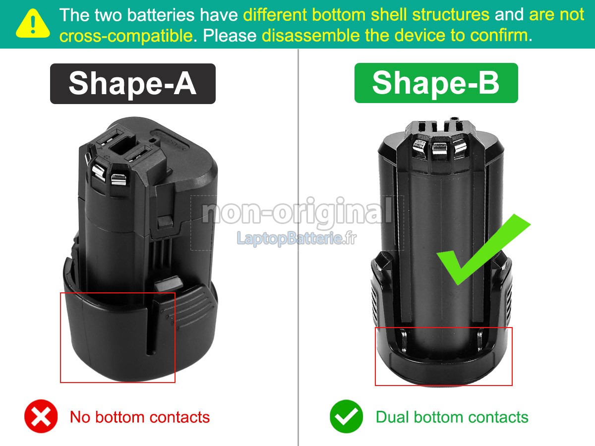 Batterie pour Bosch 18650