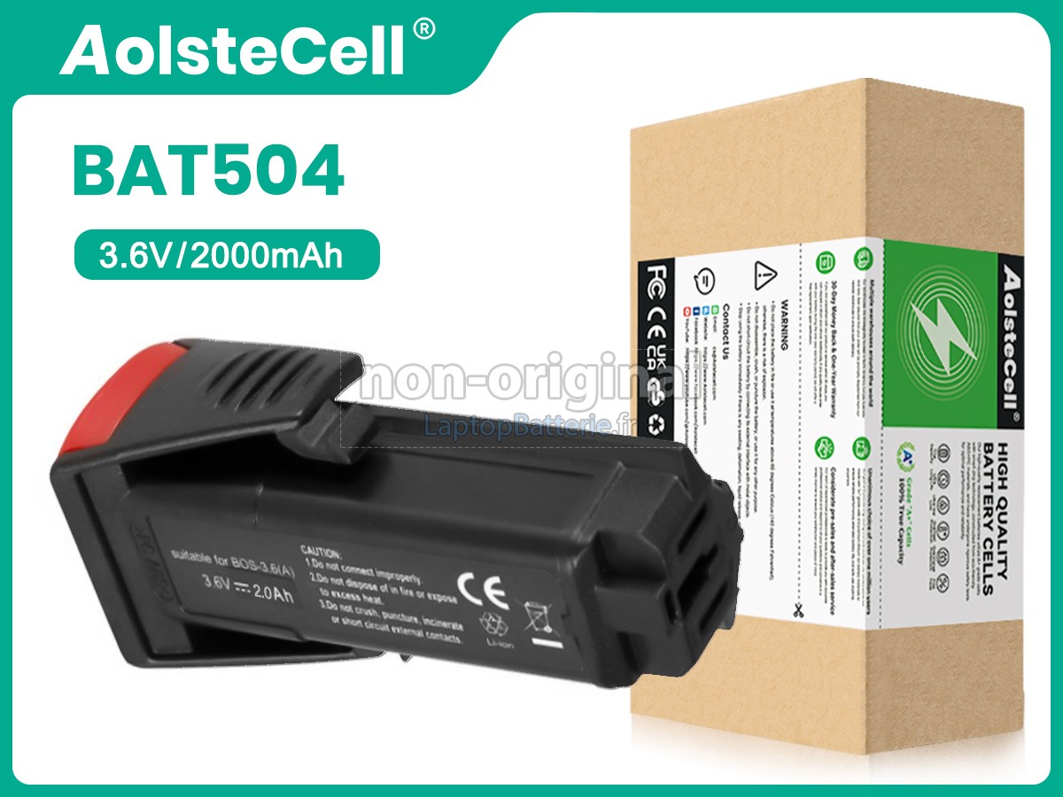 Batterie pour Bosch 2607335062