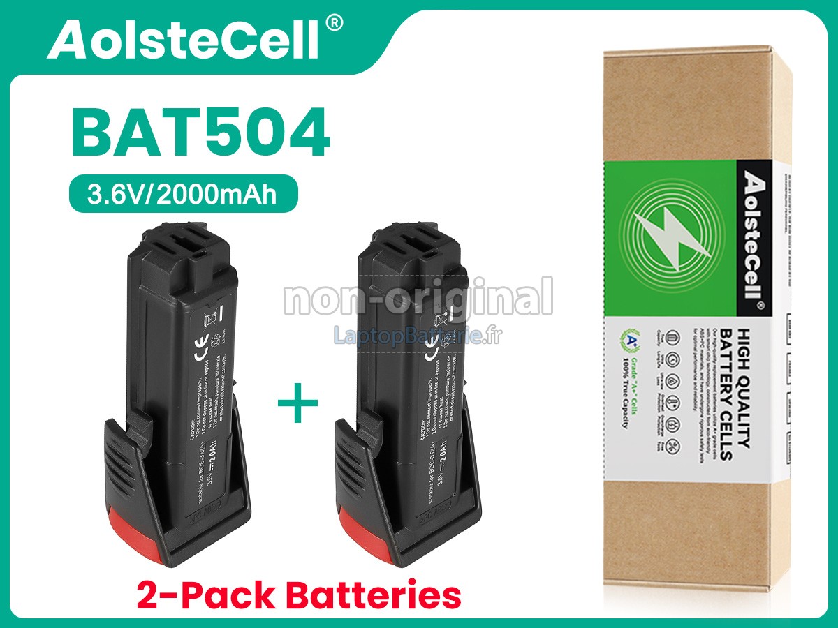 Batterie pour Bosch 2607335062