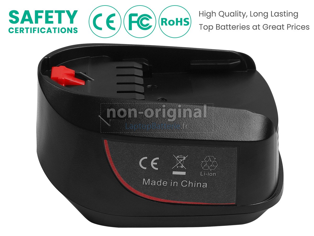 Batterie pour Bosch 2607336441