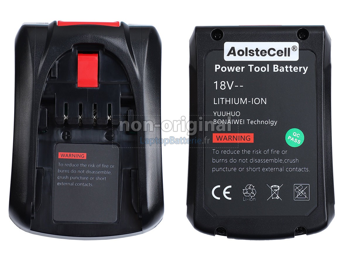 Batterie pour Bosch 2607336441