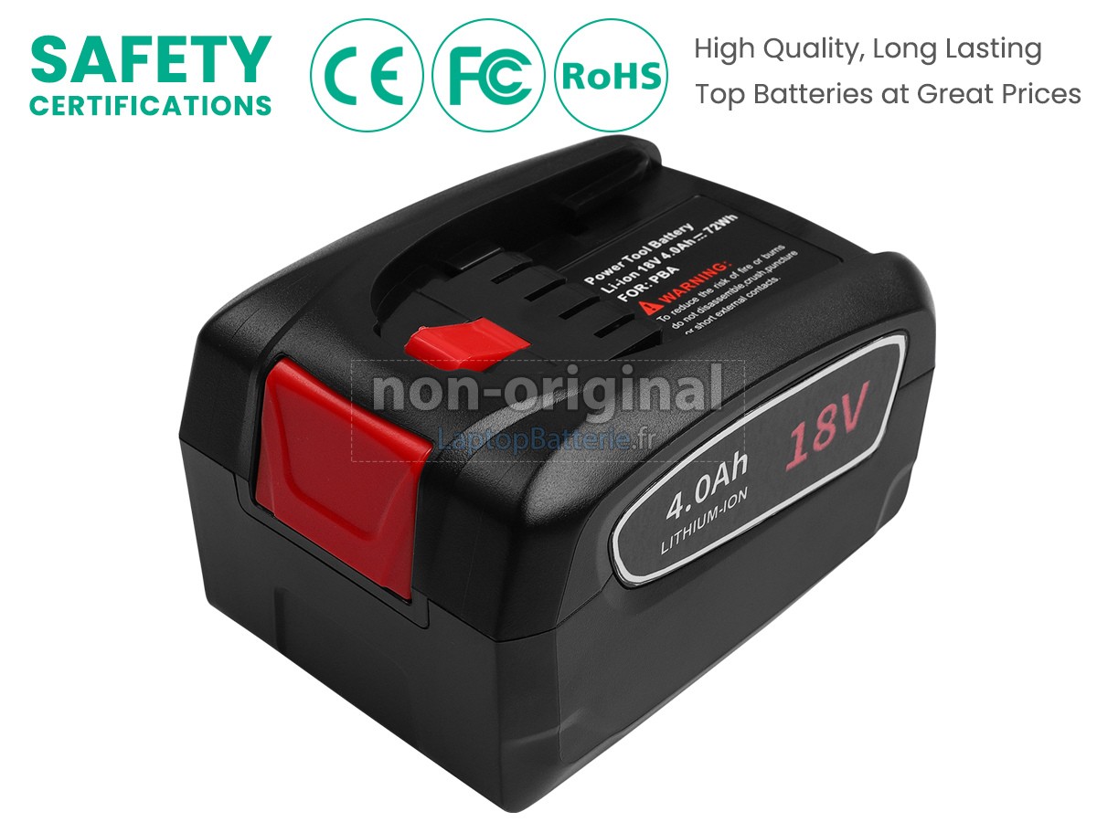 Batterie pour Bosch 2607336441