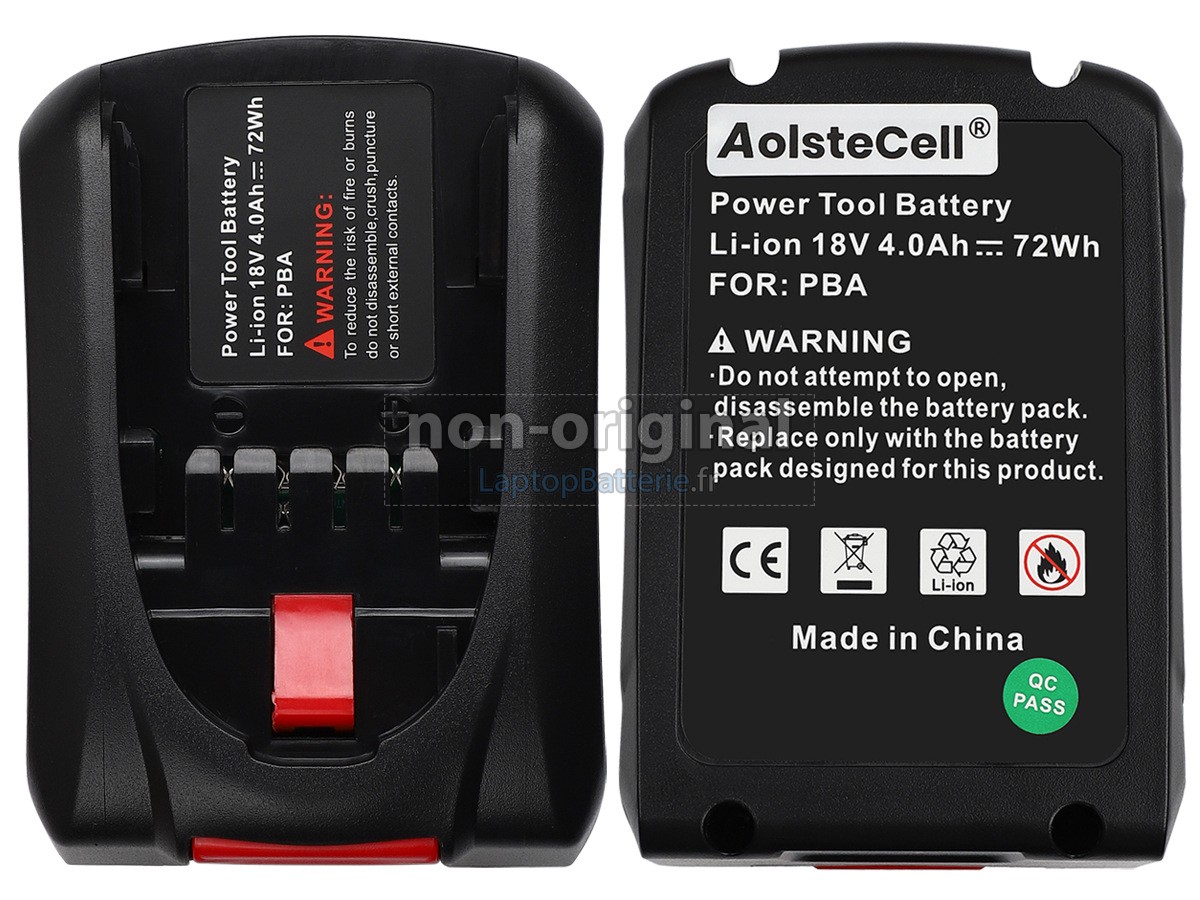 Batterie pour Bosch 2607336441